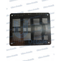 Трафарет WYLIE WL-53 Универсальный многофункциональный трафарет BGA 0,3/0,35/0,4/0,5 мм Параллельный/45-градусный стальной нагревательный шаблон