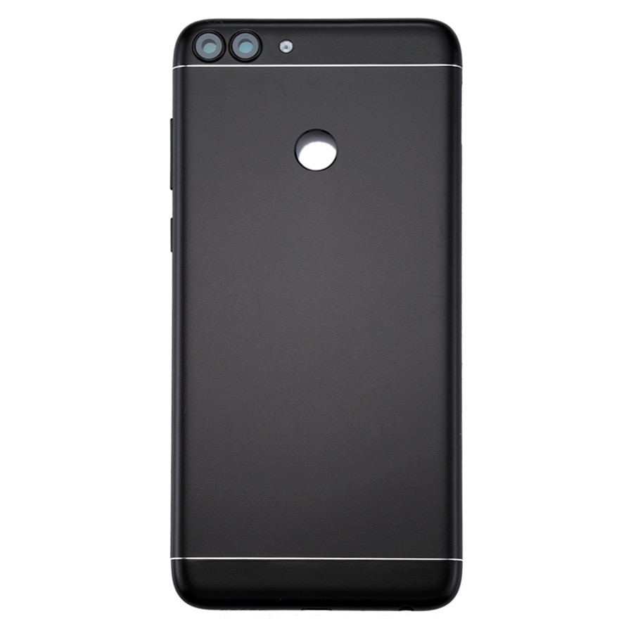 Задняя крышка для Huawei P Smart со стеклом камеры (черный)