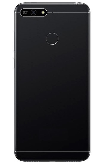 Задняя крышка для Huawei Honor 7A Pro со стелом камеры (черный)