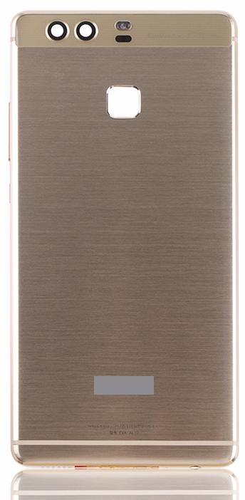 Задняя крышка для Huawei P9 со стеклом камеры (золото)