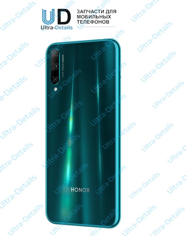 Задняя крышка для Huawei Honor 30i (LRA-LX1) мерцающий бирюзовый Premium