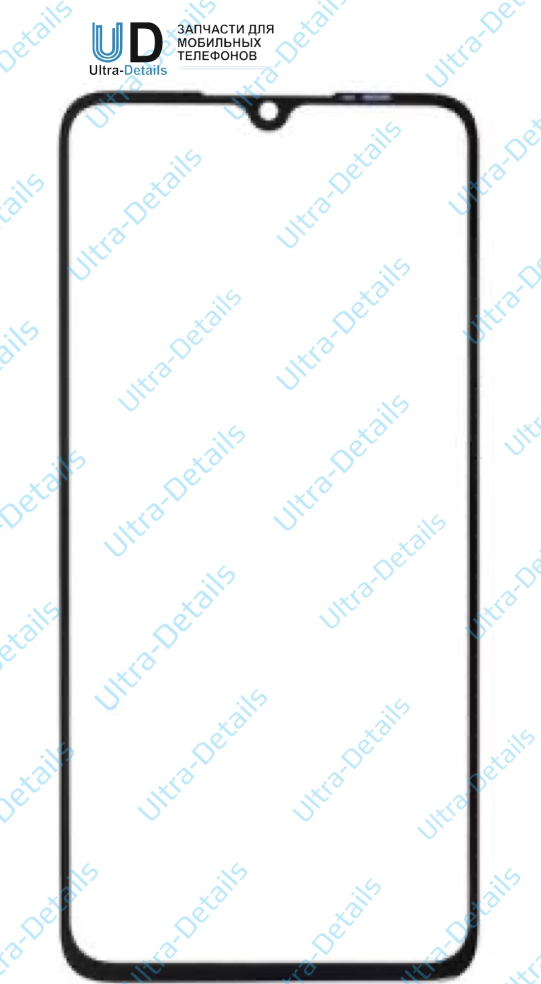 Стекло и OCA для Huawei P30 lite/Honor 20S/20 lite черный