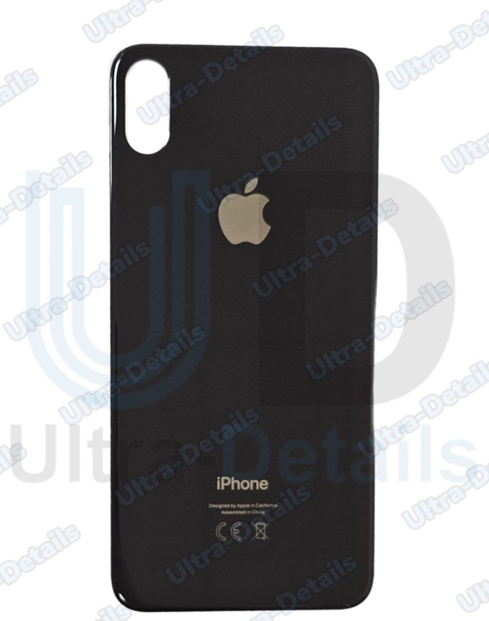 Задняя крышка для iPhone Xs черный оригинал