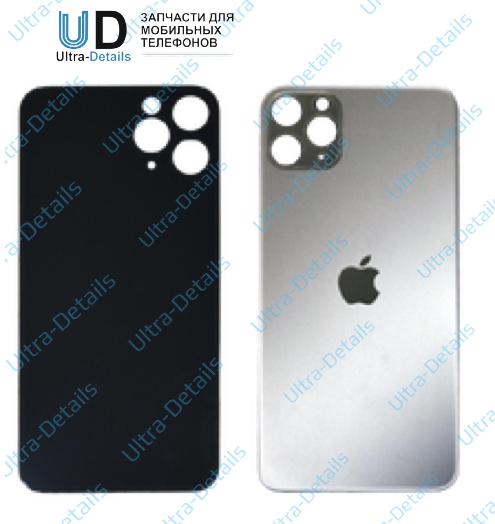 Задняя крышка для iPhone 11 Pro (стекло) белый