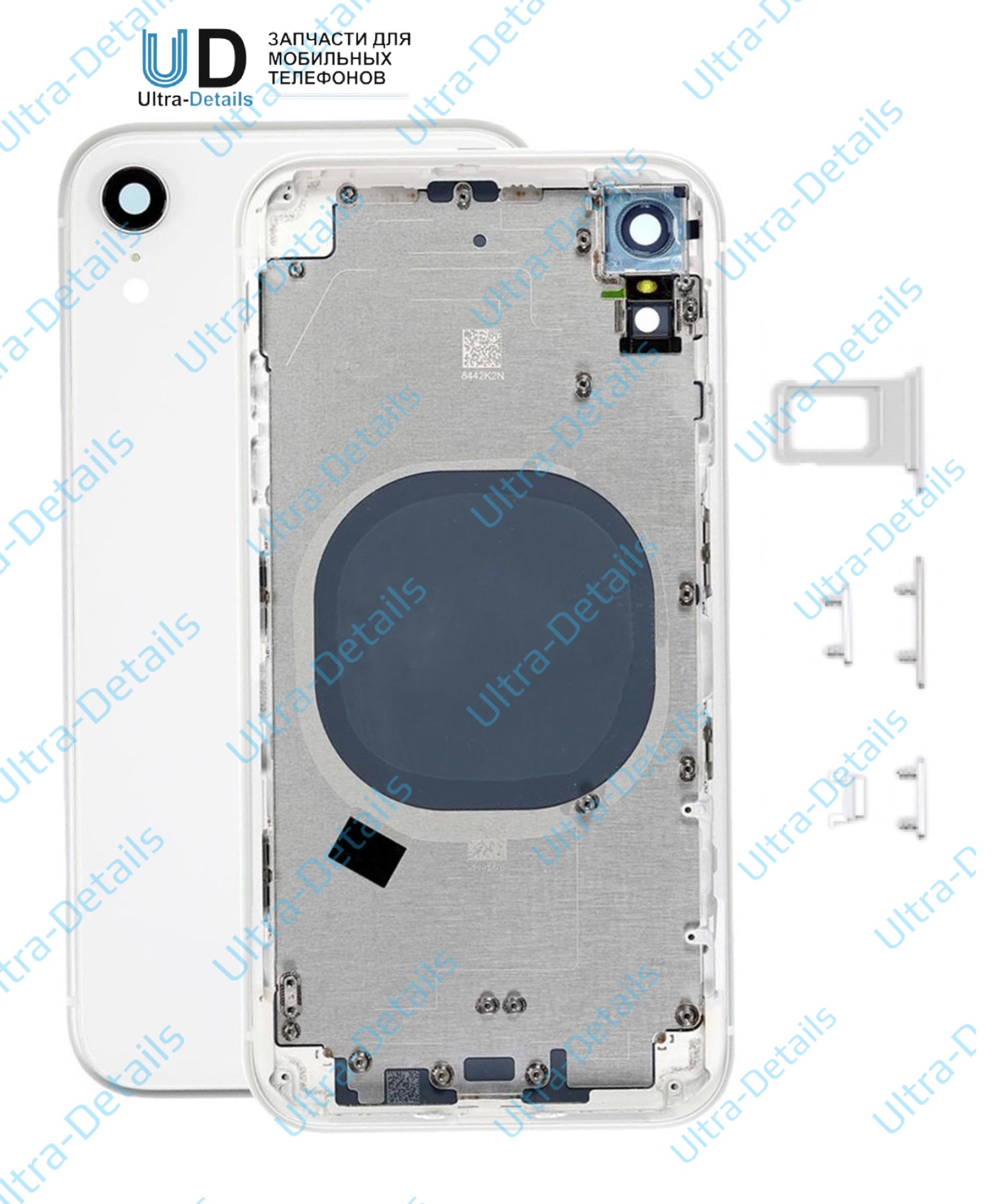 Корпус для iPhone XR (белый)  Premium