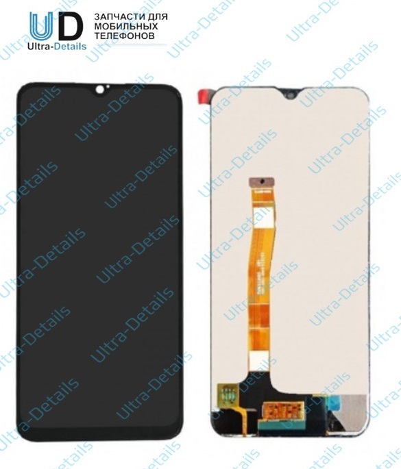 Дисплей для Realme 3 Pro (RMX1851) / Realme 5 Pro в сборе с тачскрином (черный)