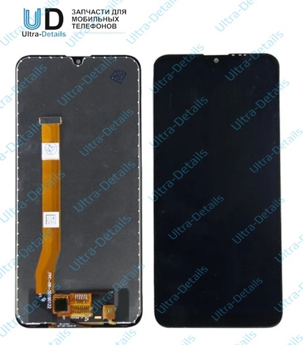 Дисплей для Realme C2/OPPO A1K (RMX1941/CPH1923) в сборе с тачскрином (черный)