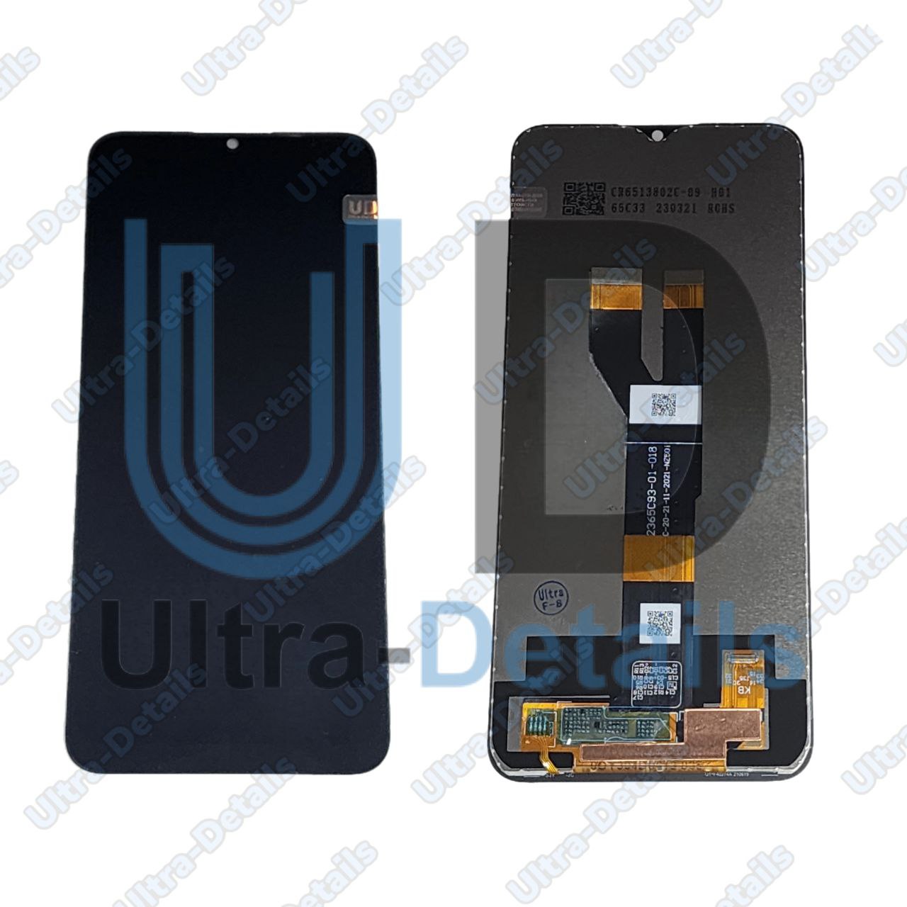 Дисплей для Realme C20 / C21 / C11 2021 / Narzo 50i в сборе с тачскрином (черный) Оригинал
