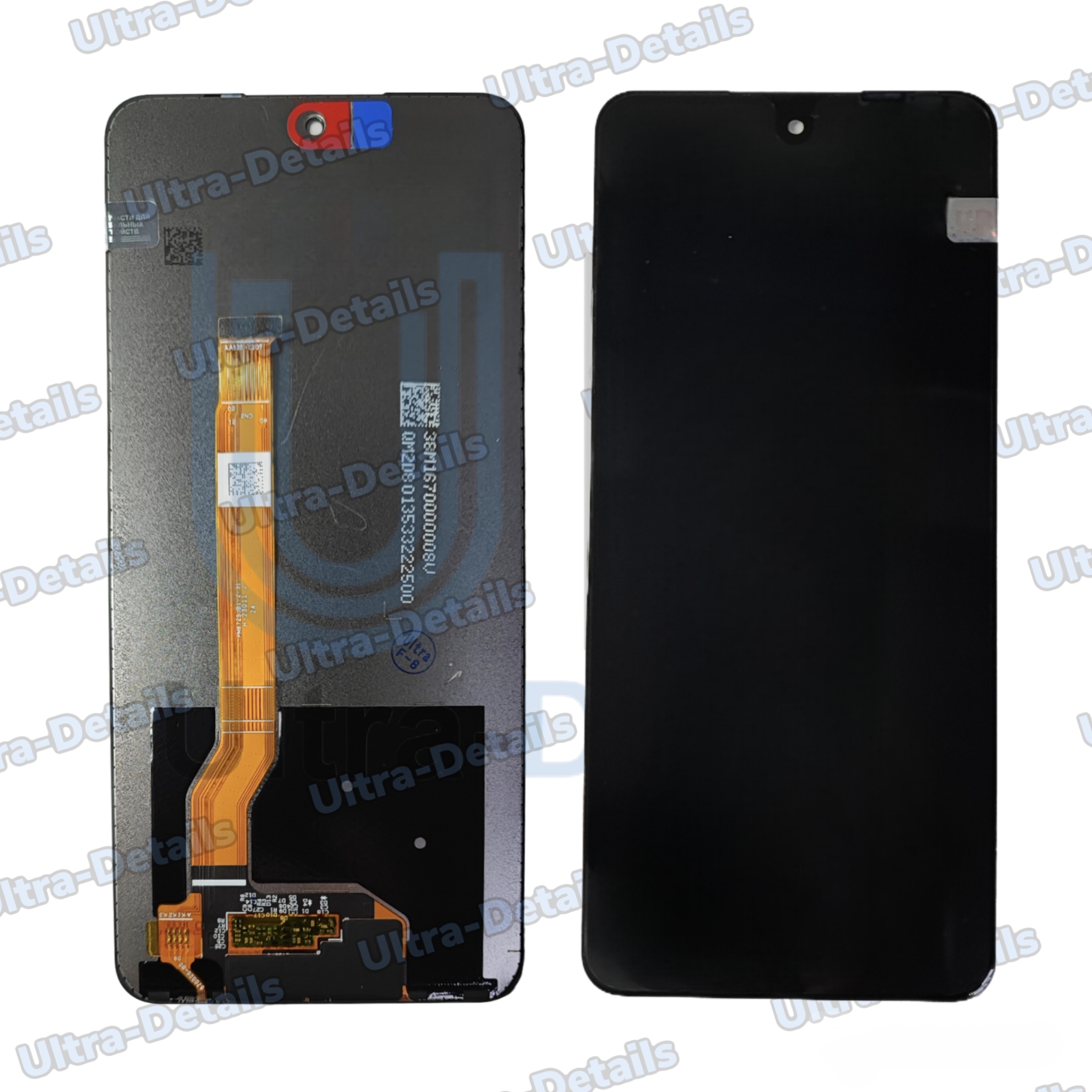 Дисплей для Realme C55 (RMX3710) в сборе с тачскрином (черный) Оригинал