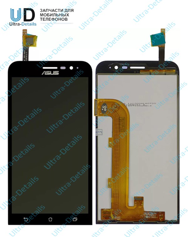 Дисплей для Asus ZB500KG (ZenFone Go)/ ZB500KL в сборе с тачскрином (черный)