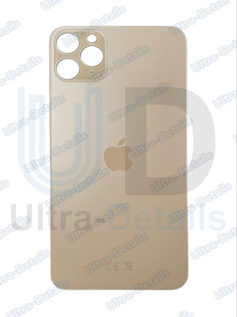 Задняя крышка для iPhone 11 Pro Max золотой Оригинал