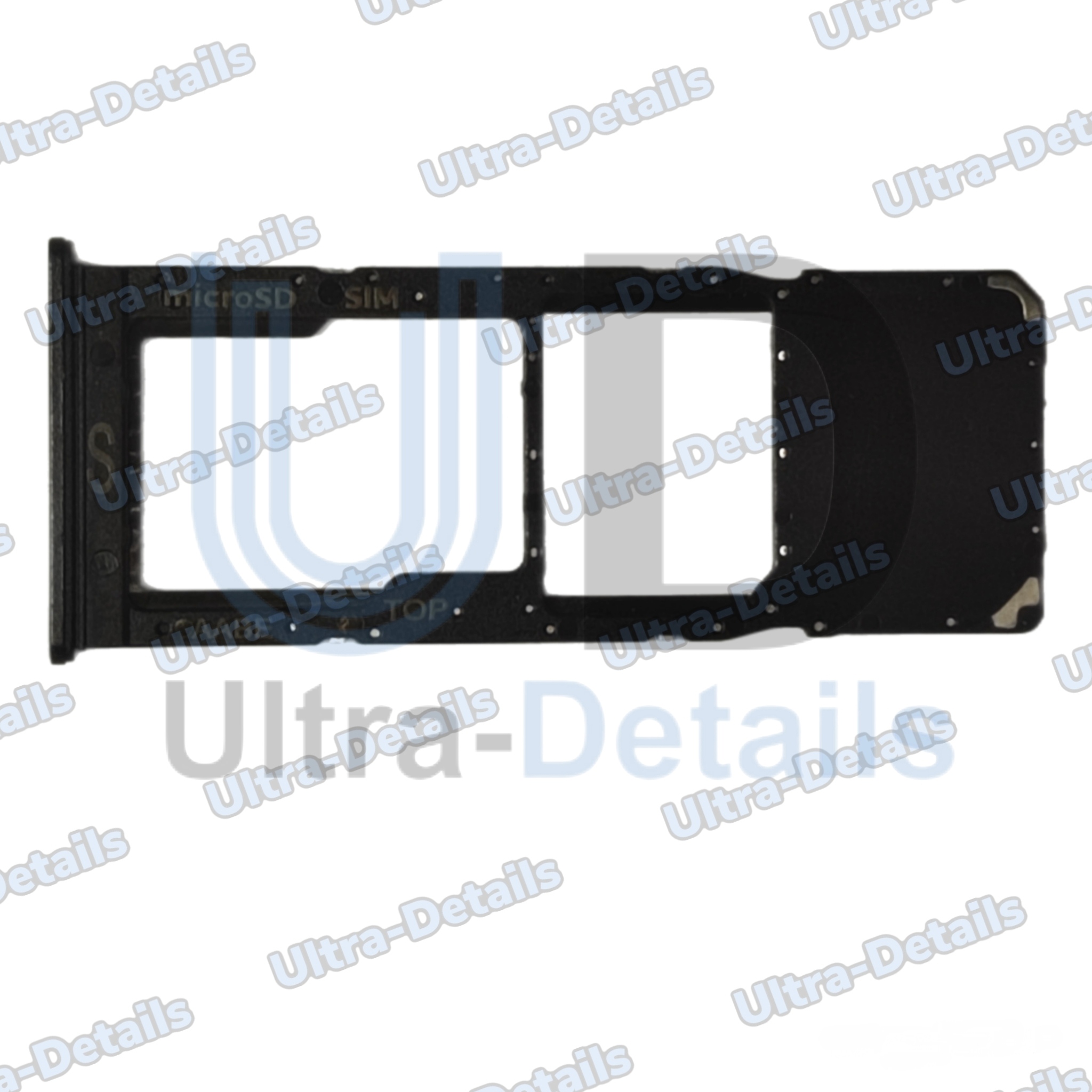 Sim Лоток для Samsung A127 (A12 Nacho) черный
