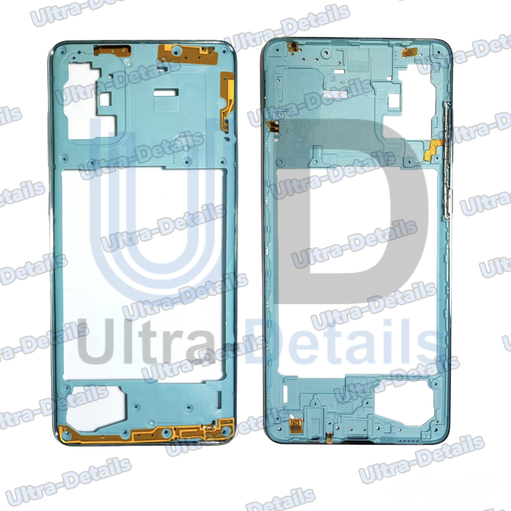 Средняя часть для Samsung A715F (A71) синий