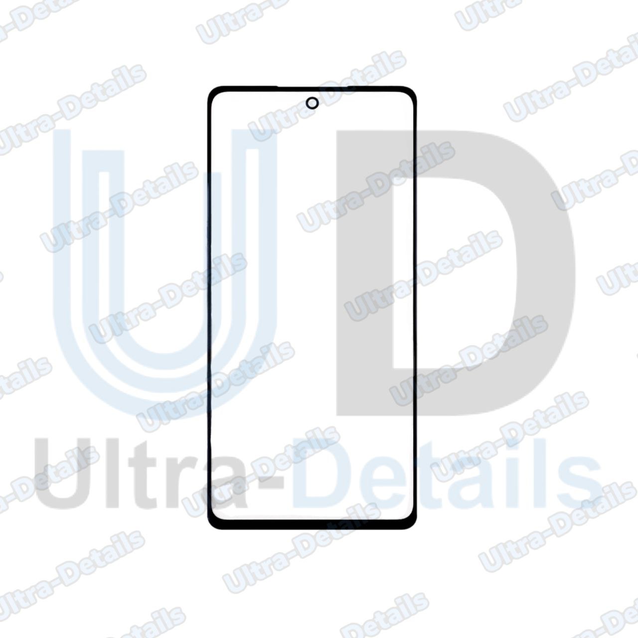 Стекло для переклейки с OCA для Samsung A536B (A53 5G) черный
