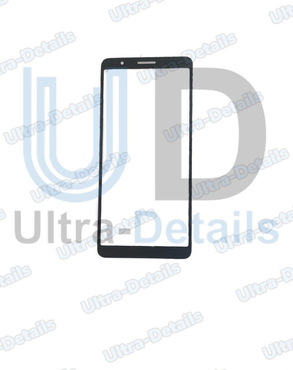 Стекло для переклейки с OCA для Samsung A013F (A01 Core) черный