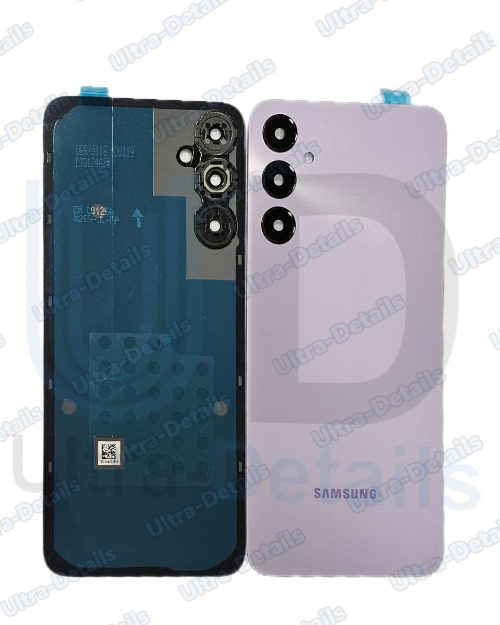Задняя крышка для Samsung A057F (A05s) со стеклом камеры фиолетовый