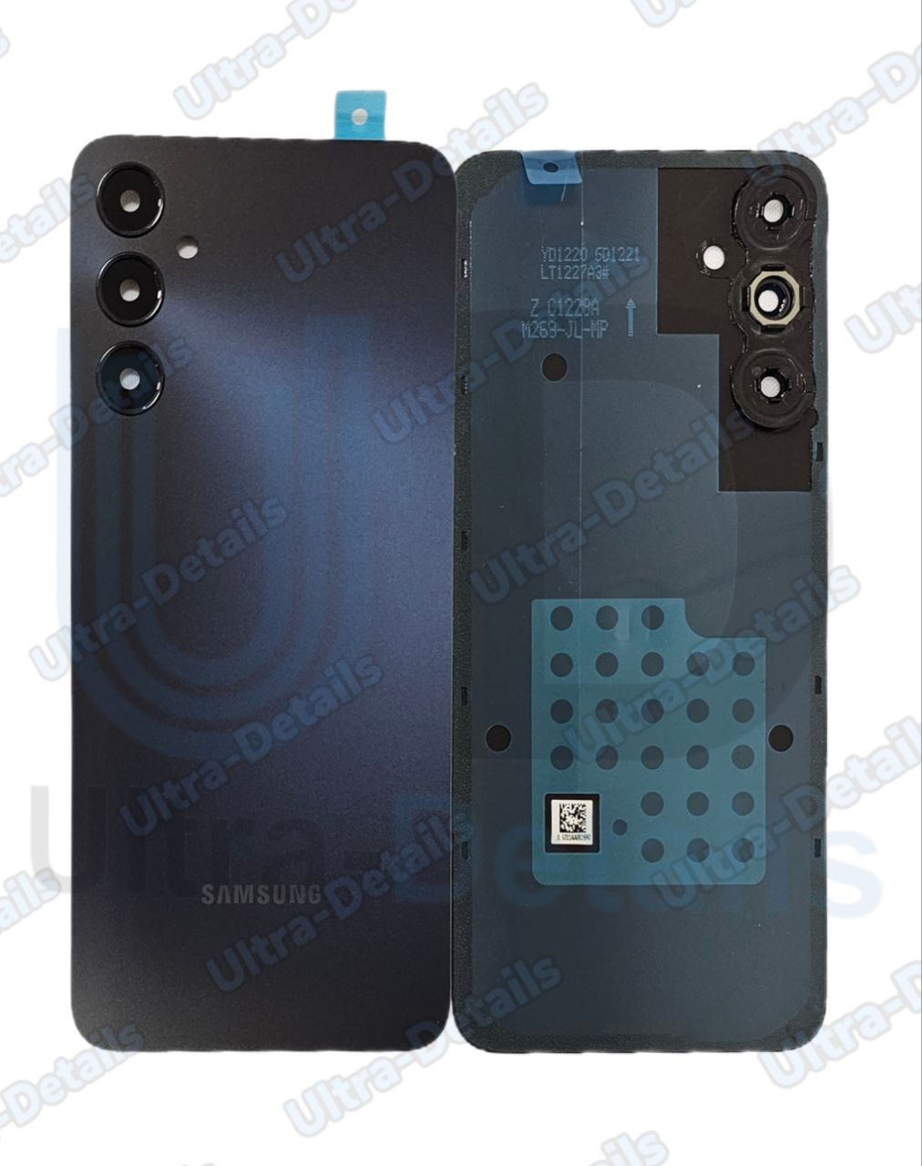 Задняя крышка для Samsung A057F (A05s) со стеклом камеры черный