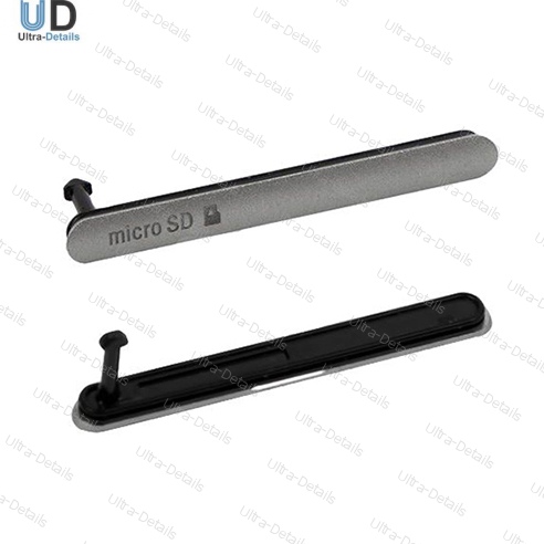 Набор заглушек (USB+MicroSD) Sony D6603 (Z3) (серый)