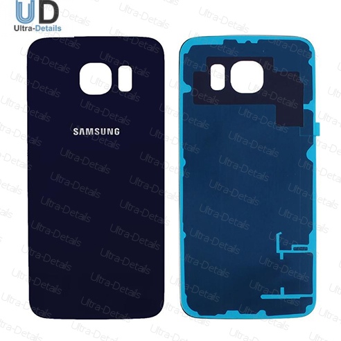 Задняя крышка Samsung G925F (S6 Edge) (синий)