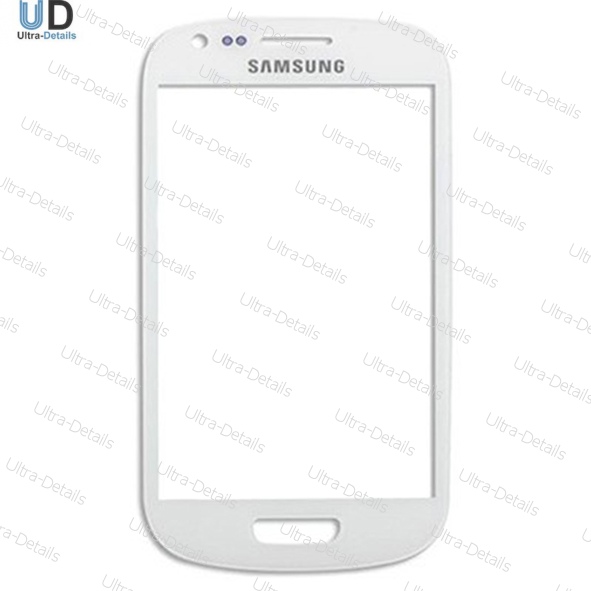 Стекло для переклейки Samsung S3 mini (белый)