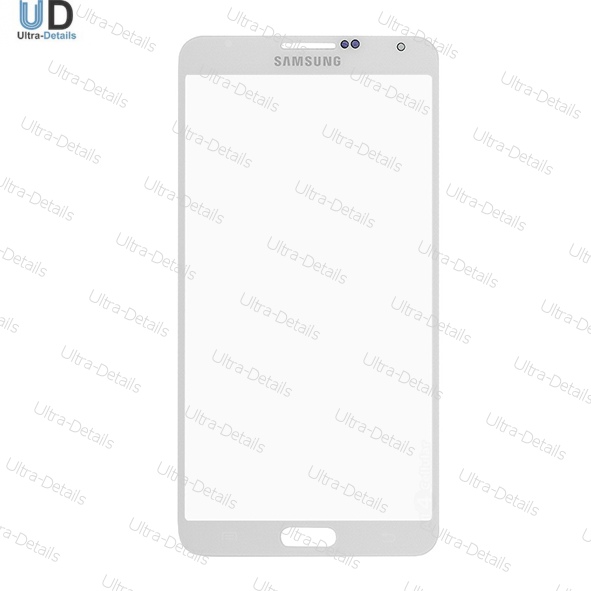 Стекло для переклейки Samsung N9000/N9005 (Note 3) (белый)