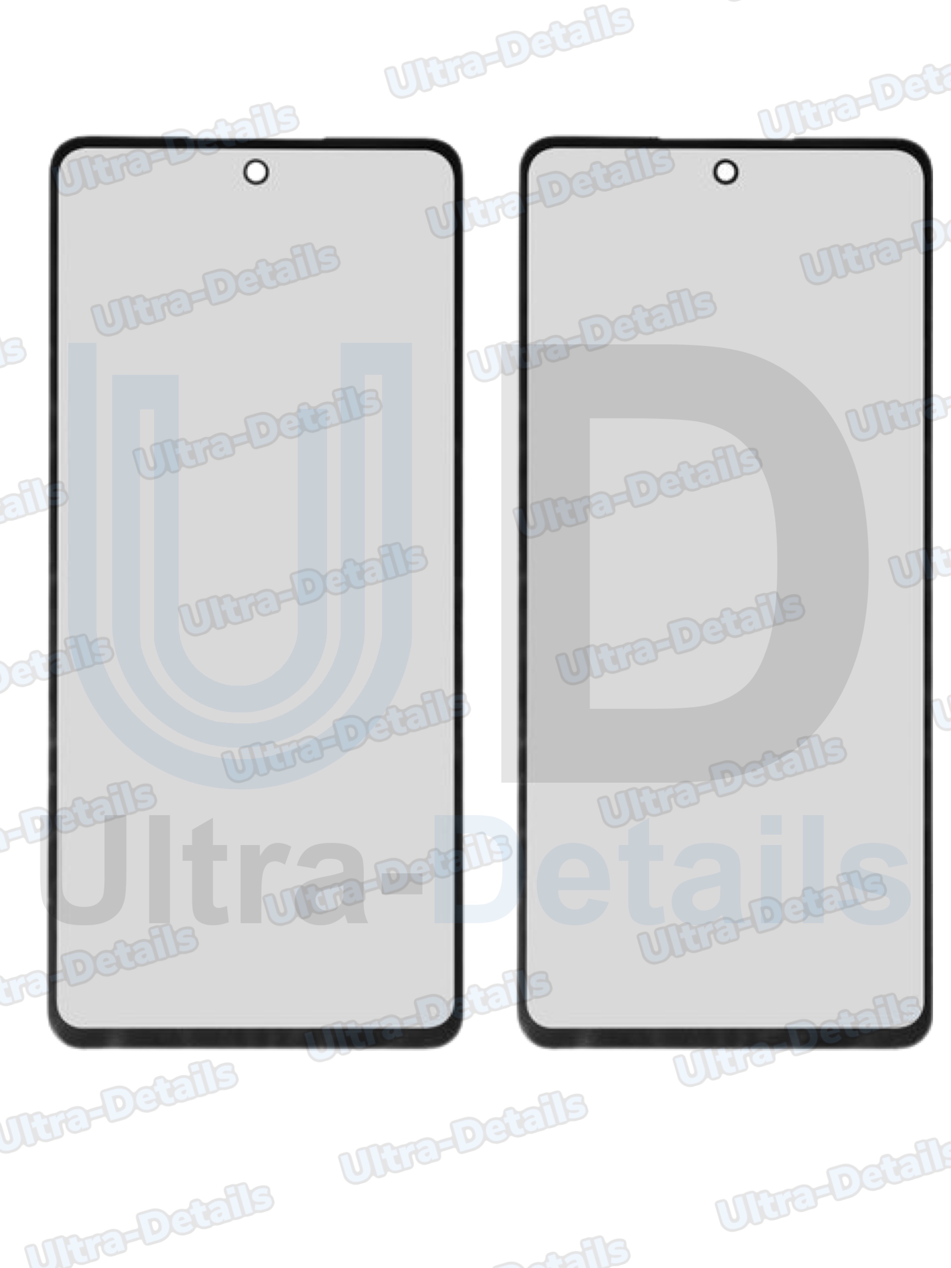 Стекло для переклейки с OCA для Samsung A725F (A72) черный