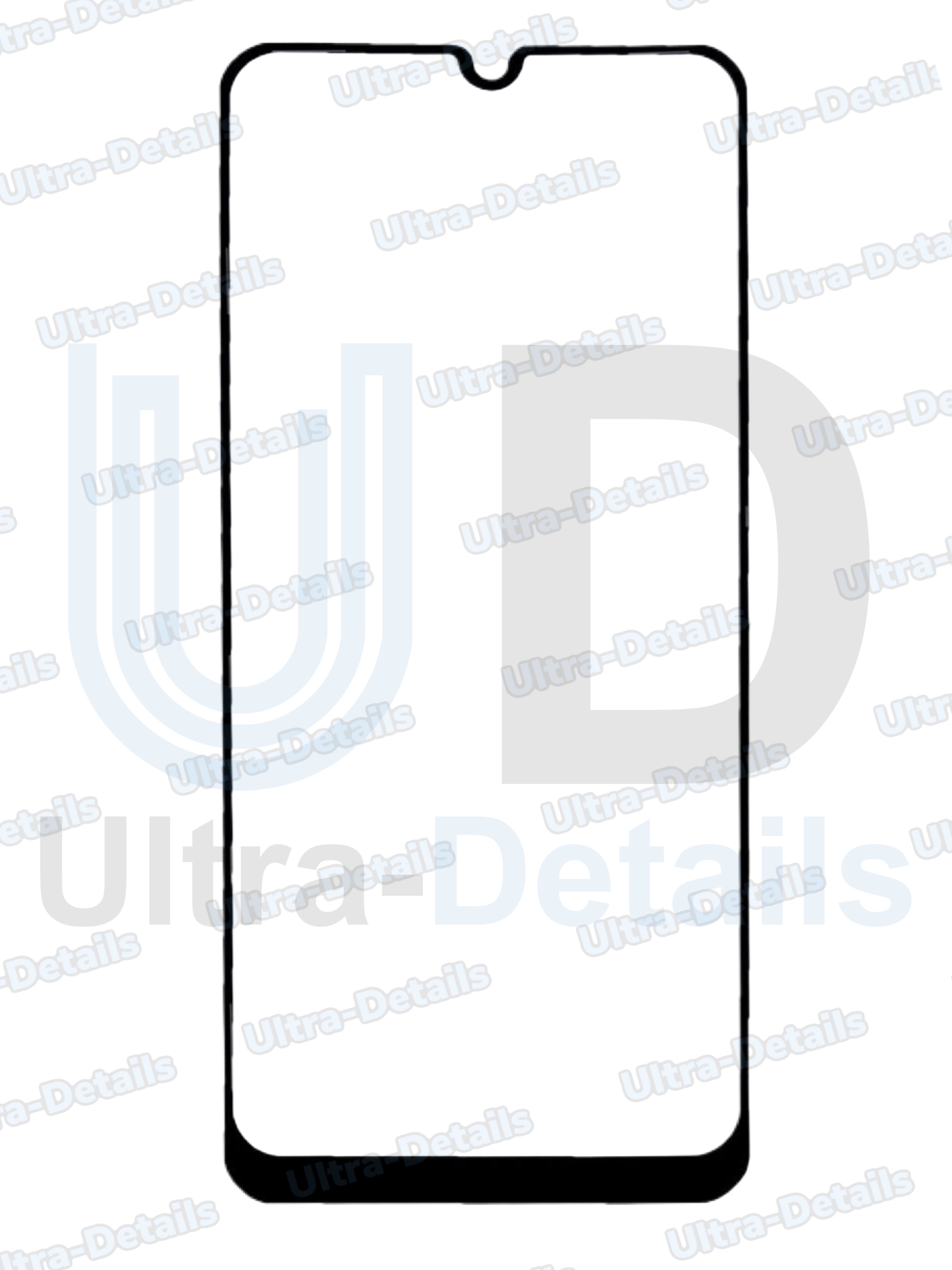 Стекло для переклейки с OCA для Samsung A207F (A20s) черный