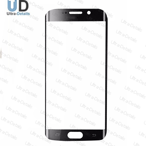 Стекло для переклейки Samsung G935F (S7 Edge) (черный) Оригинал