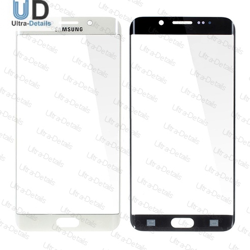 Стекло для переклейки Samsung G928F (S6 Edge+) (белый)