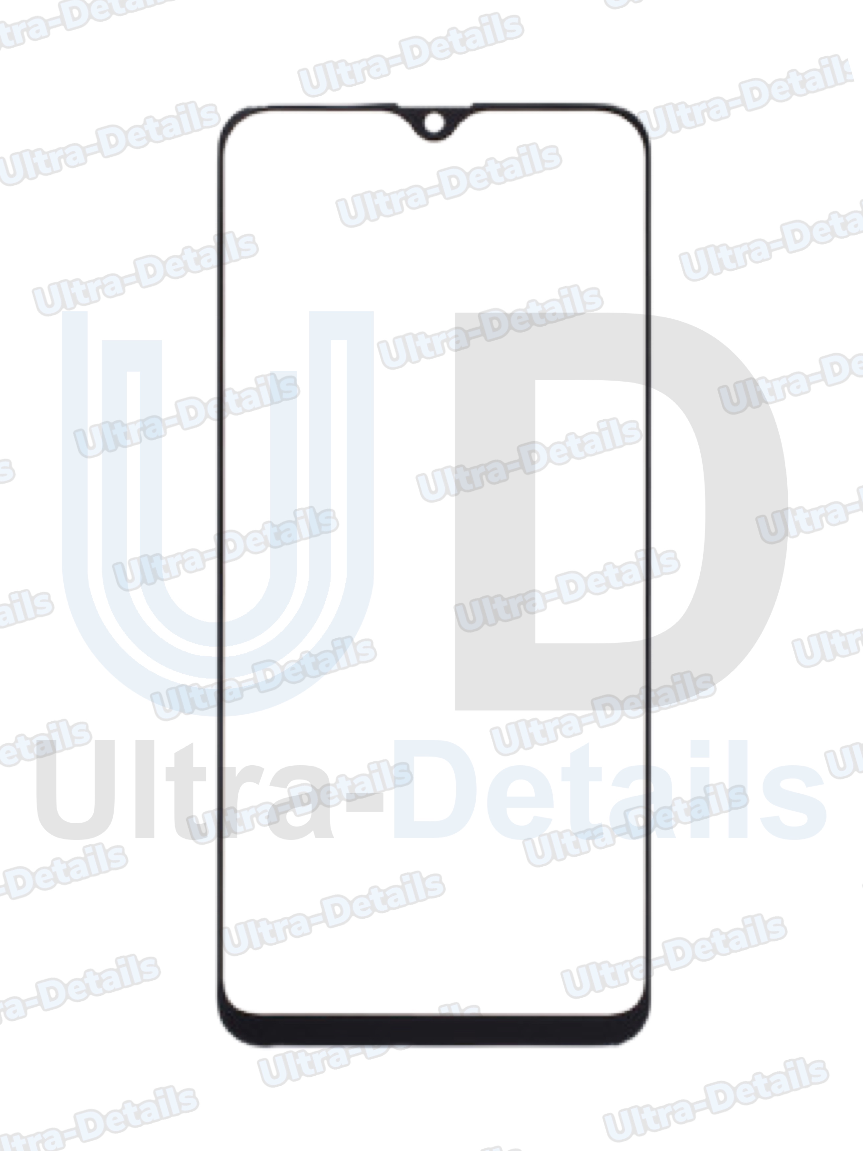 Стекло для переклейки с OCA для Samsung A205F (A20) черный