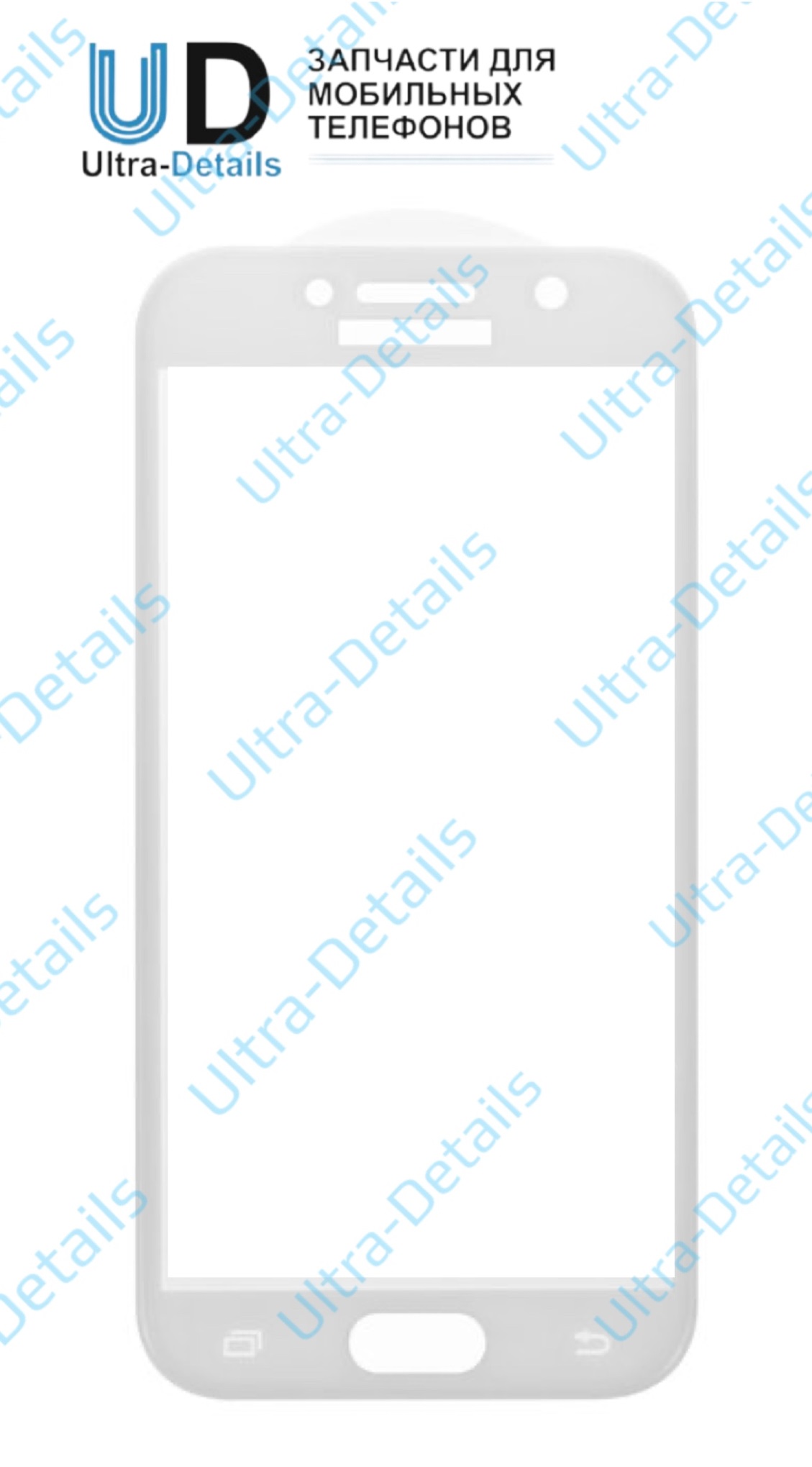 Стекло для переклейки Samsung A520f белый