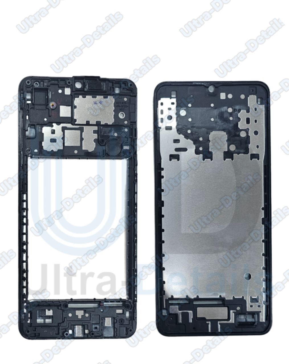Рамка дисплея для Samsung A025F (A02s) черный