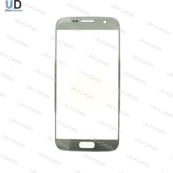 Стекло для переклейки Samsung S7 (G930) серебро Оригинал