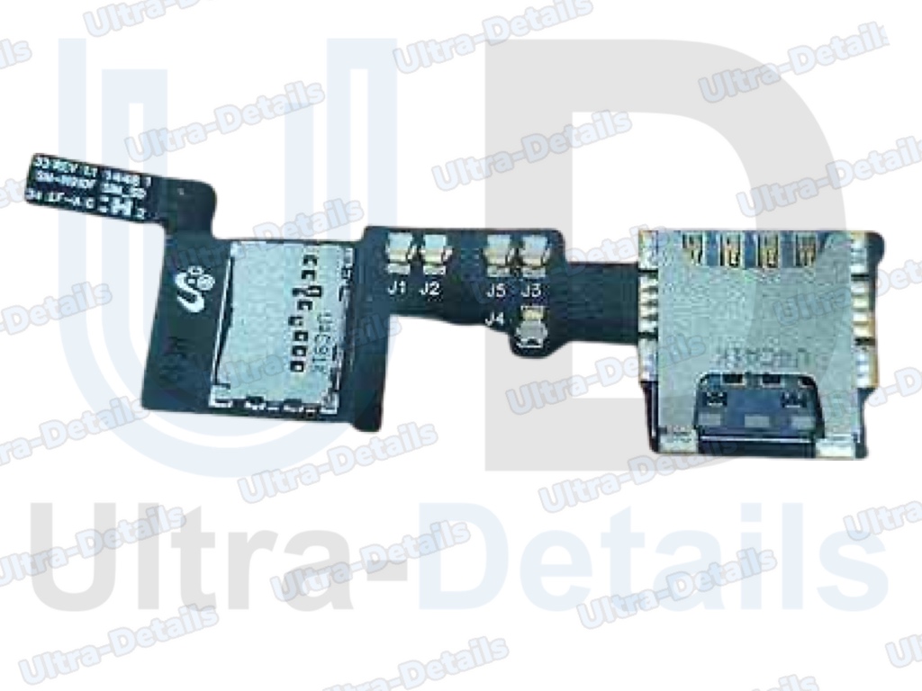 Шлейф Samsung N910C (Note 4) на разъем SIM/MMC