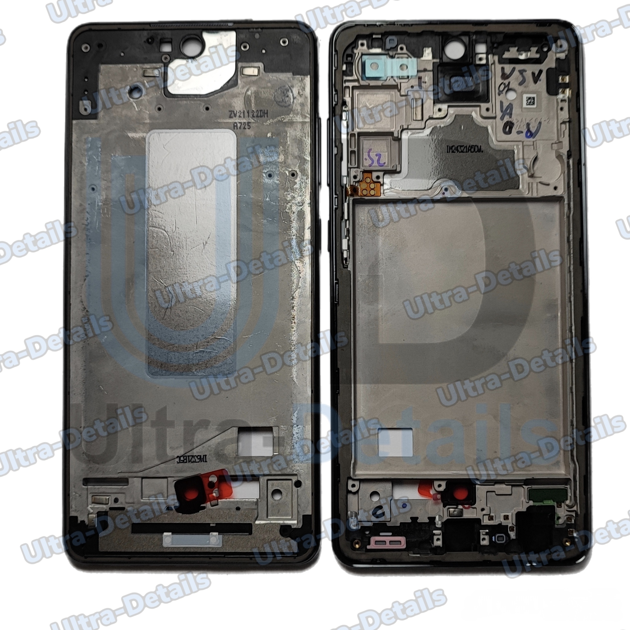 Рамка дисплея для Samsung A725F (A72) черный