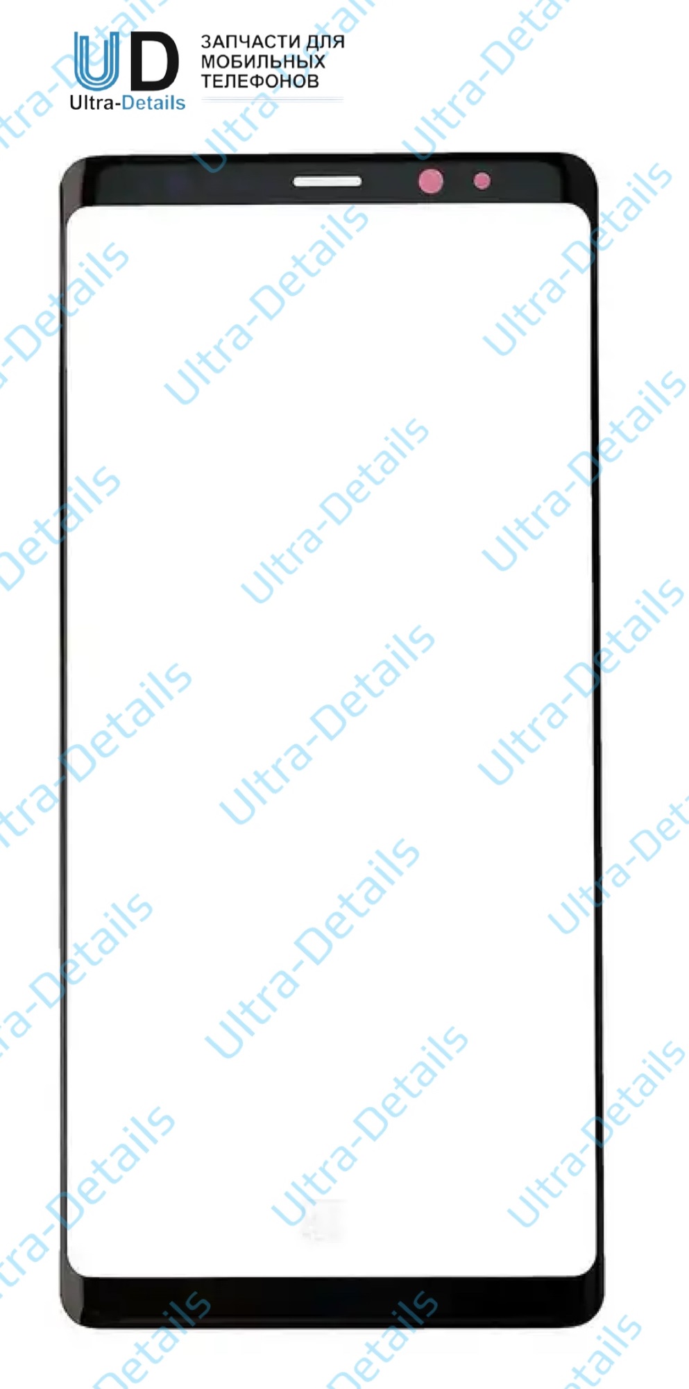 Стекло для переклейки Samsung N950F (Note 8) (черный)