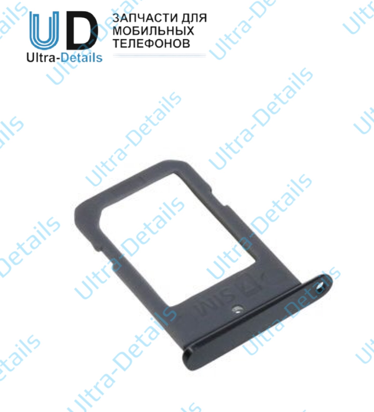 SIM Лоток Samsung G925F (S6 Edge Duos) черный