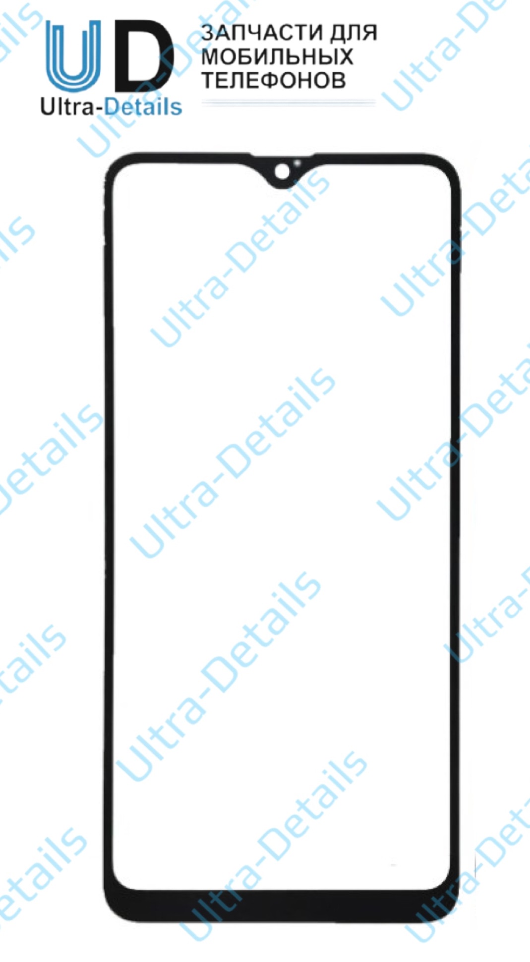 Стекло для переклейки Samsung A205F (A20) черный