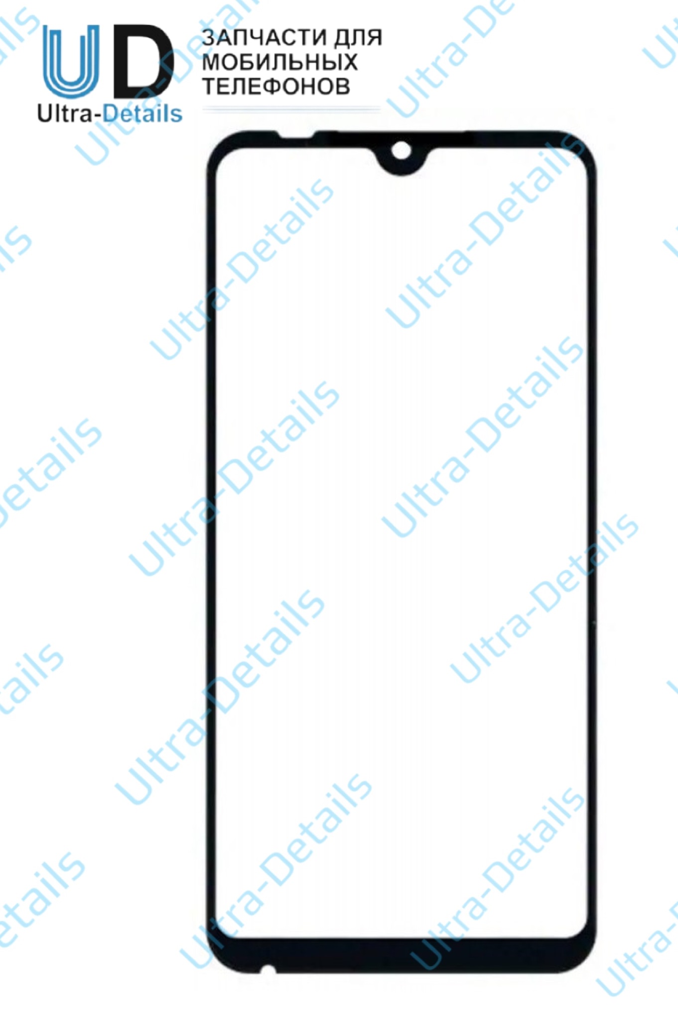 Стекло для переклейки Samsung A105F (A10) черный