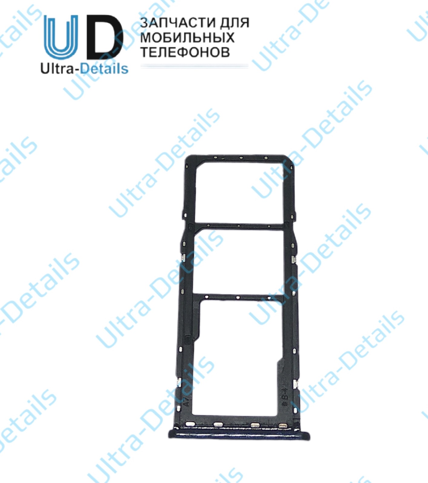 SIM Лоток Samsung A205/A305/A505/A705F (A20/A30/A50/A70) черный