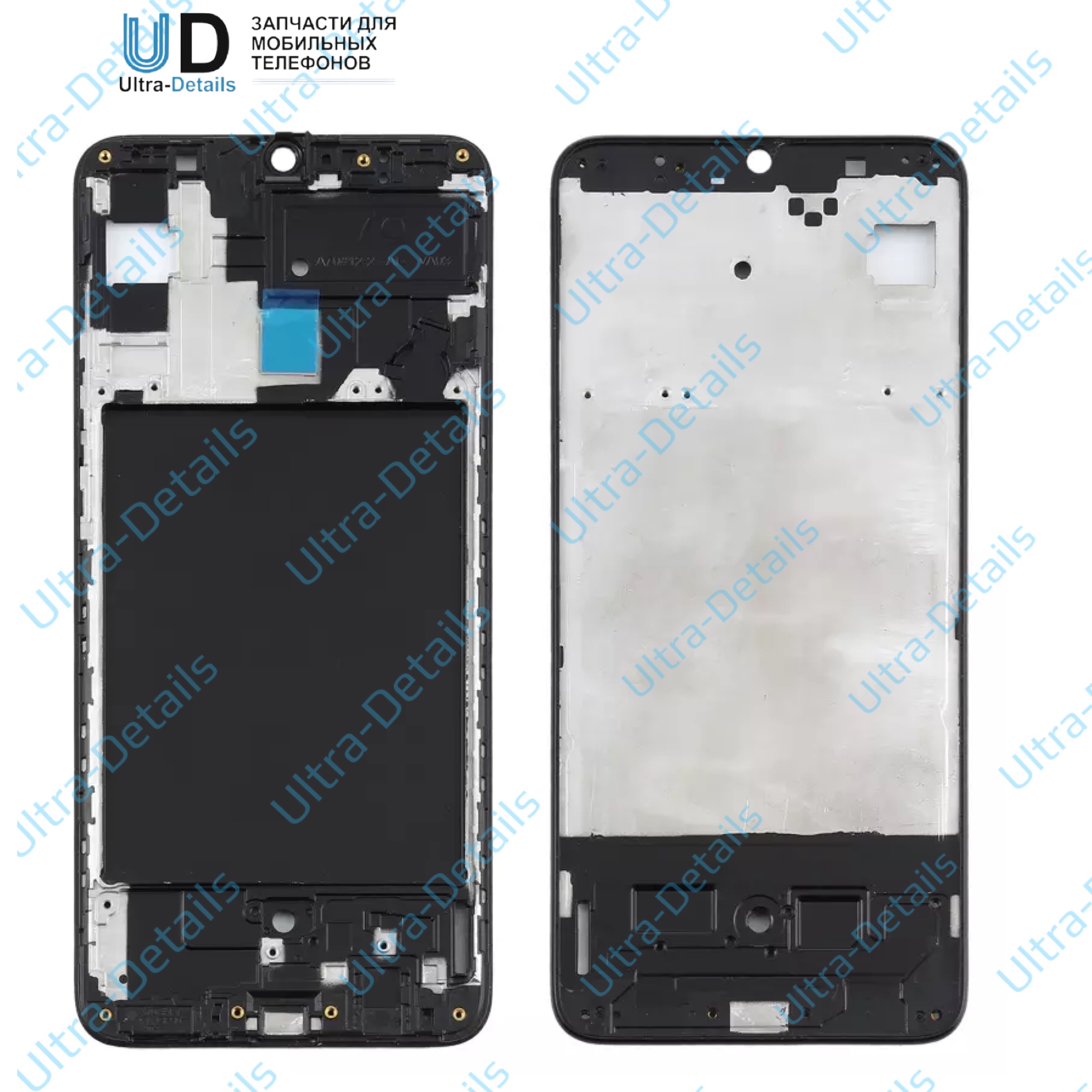 Рамка дисплея для Samsung A705 (A70) черный