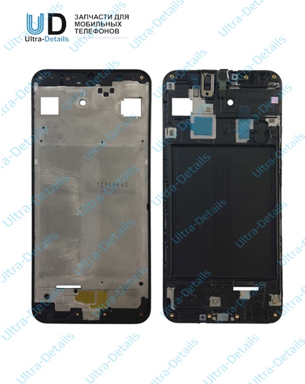 Рамка дисплея для Samsung A305 (A30) черный