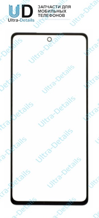 Стекло для переклейки Samsung G988B (S20 Ultra) черный Оригинал