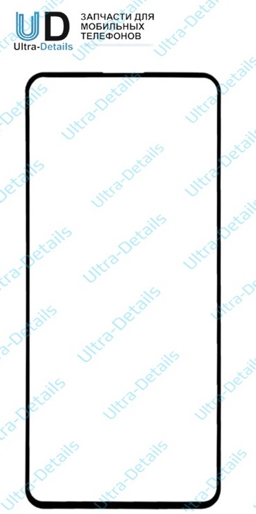 Стекло для переклейки Samsung G991 (S21) черный