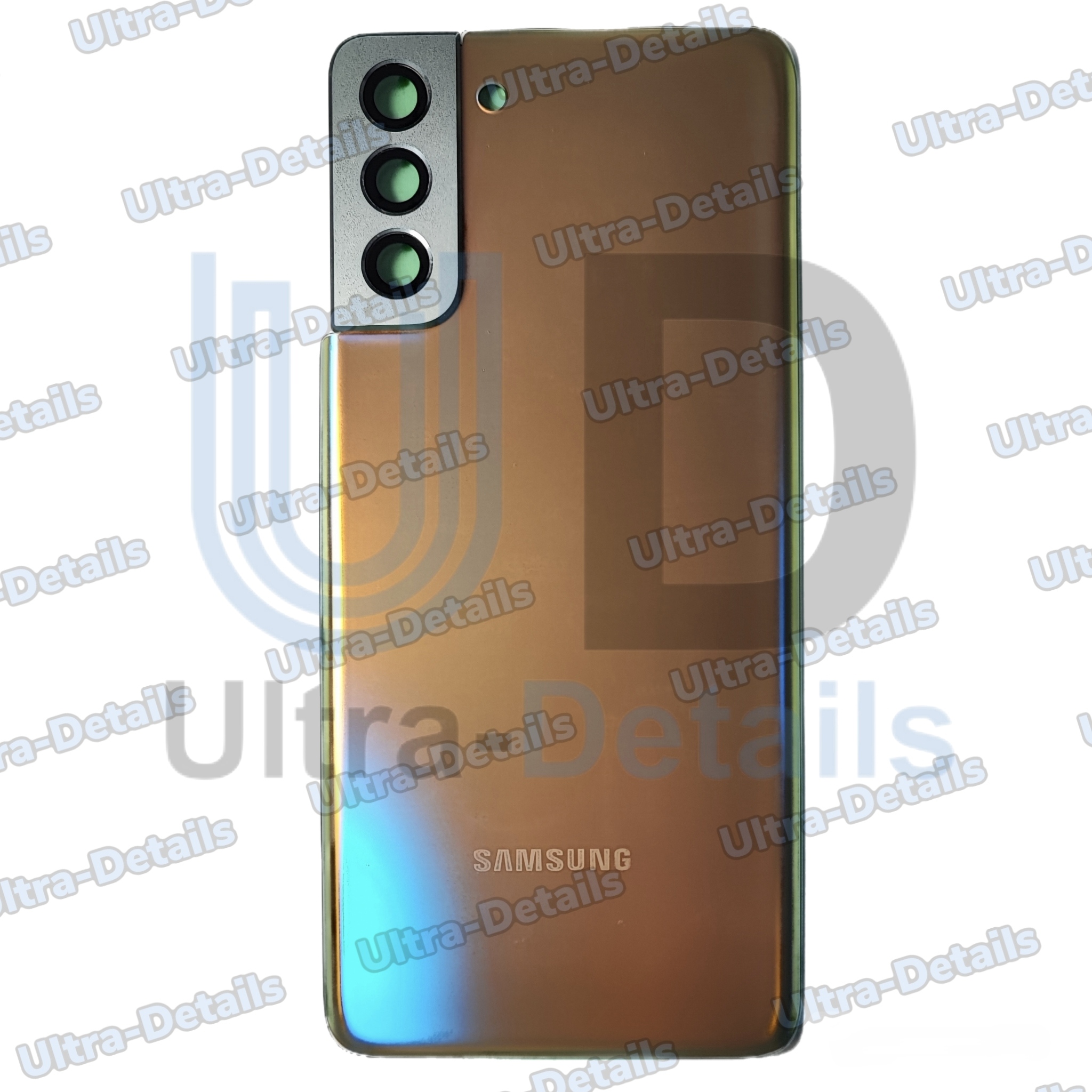 Задняя крышка для Samsung G996B (S21+) серебро Premium