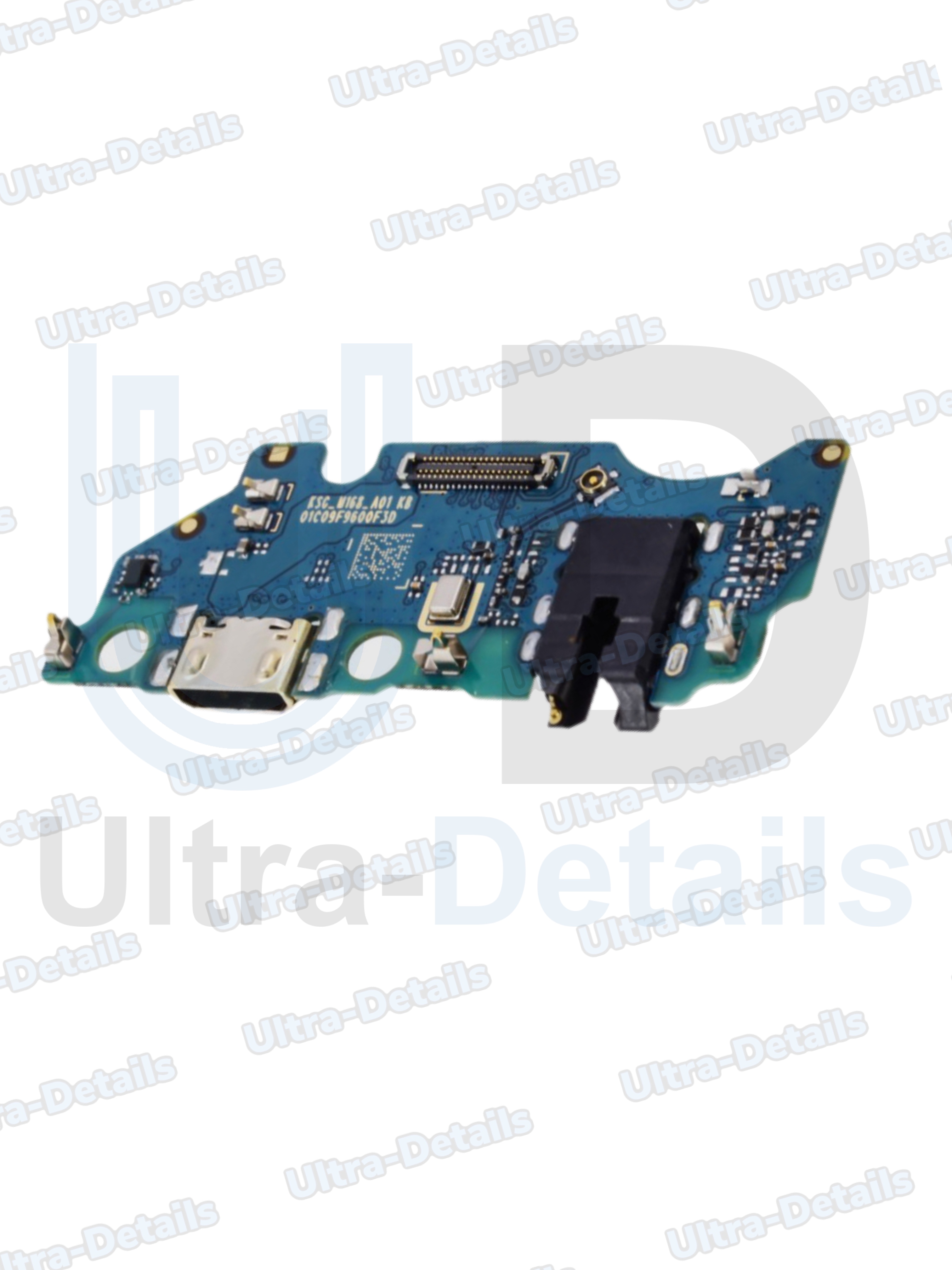 Шлейф/Плата на разъем зарядки/микрофон для Samsung A03 (A035F) (A03 core) плата системный разъем/разъем гарнитуры/микрофон