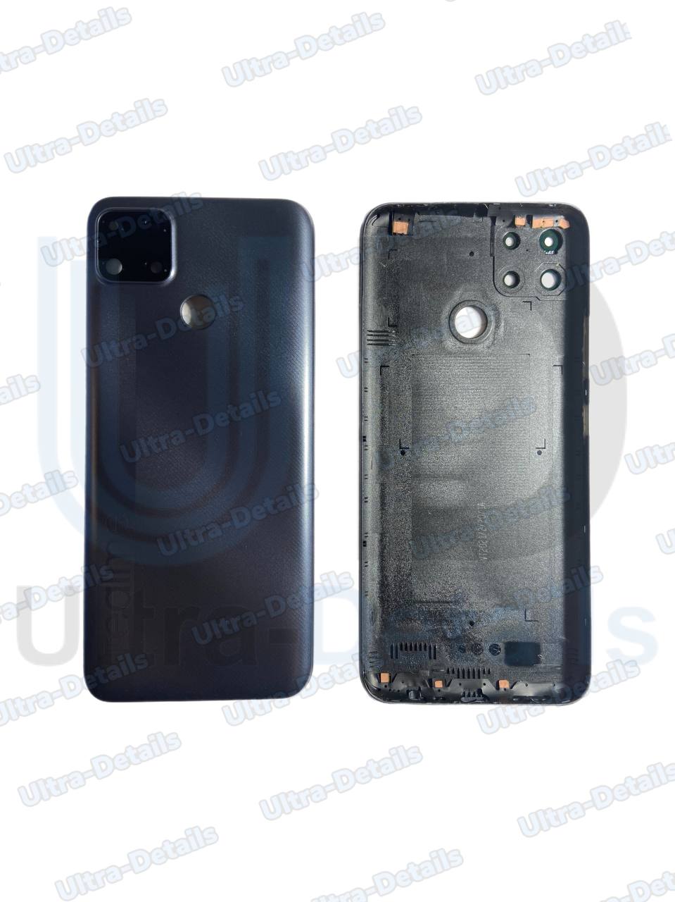 Задняя крышка для Realme C25/C25s (RMX3191) / (RMX3195) со стеклом камеры (синий)