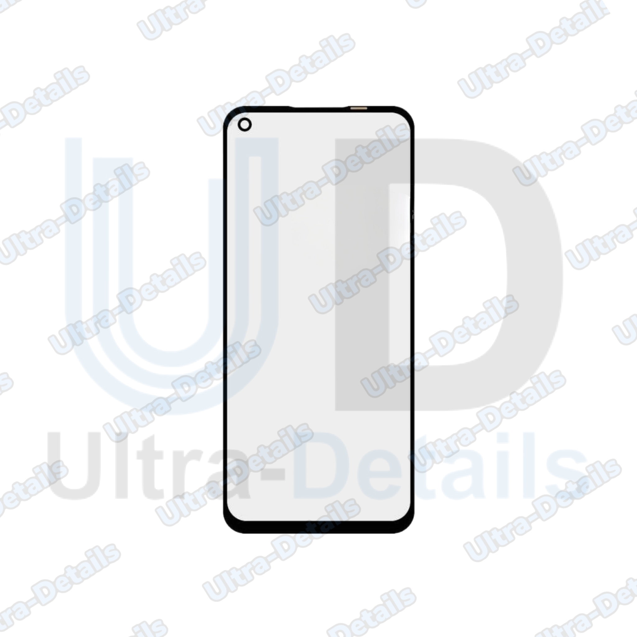 Стекло для переклейки с OCA для Realme 8i (RMX3151) черный