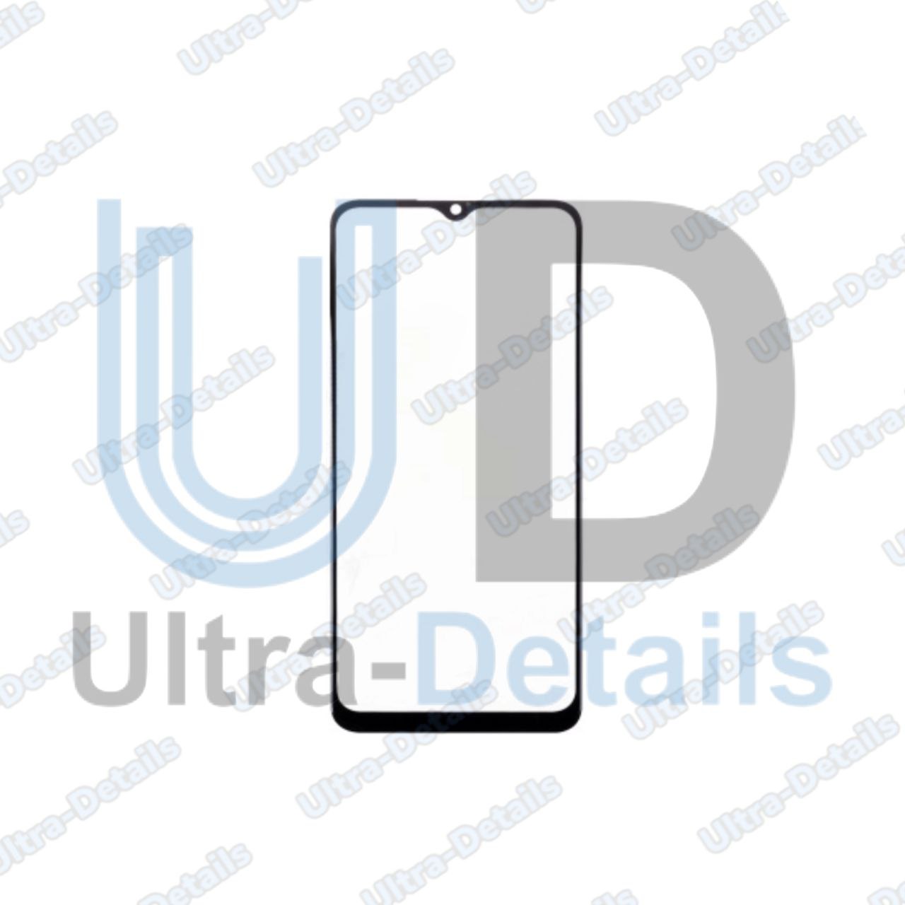 Стекло для переклейки с OCA для Oppo A17k черный