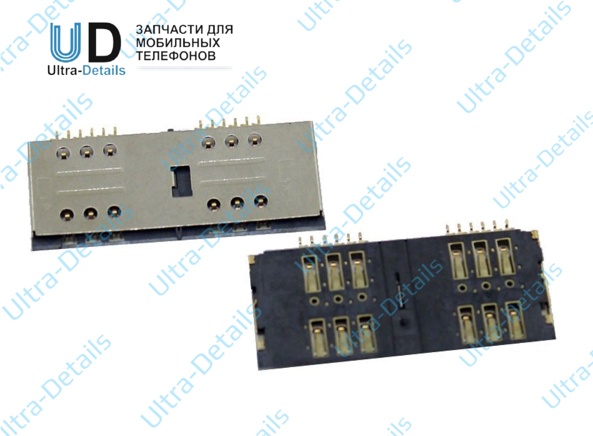 Коннектор SIM Lenovo P780